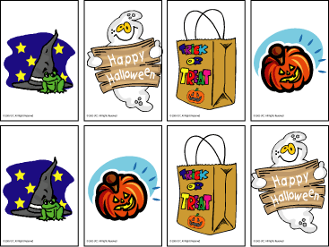 Halloween Concentration Game