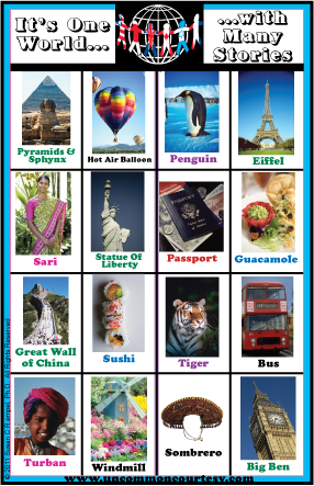 One Word with Many Stories Bingo