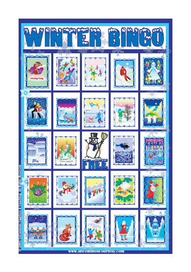 Winter Bingo