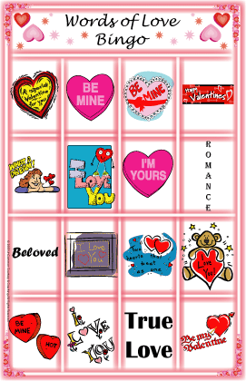 Valentine’s Day Bingo Games | UnCommon Courtesy
